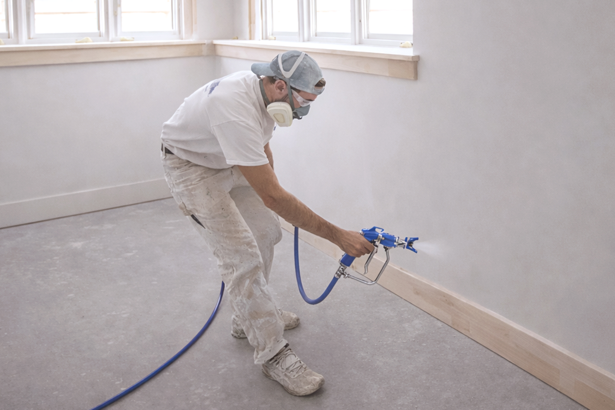 Pintura de interiores en viviendas