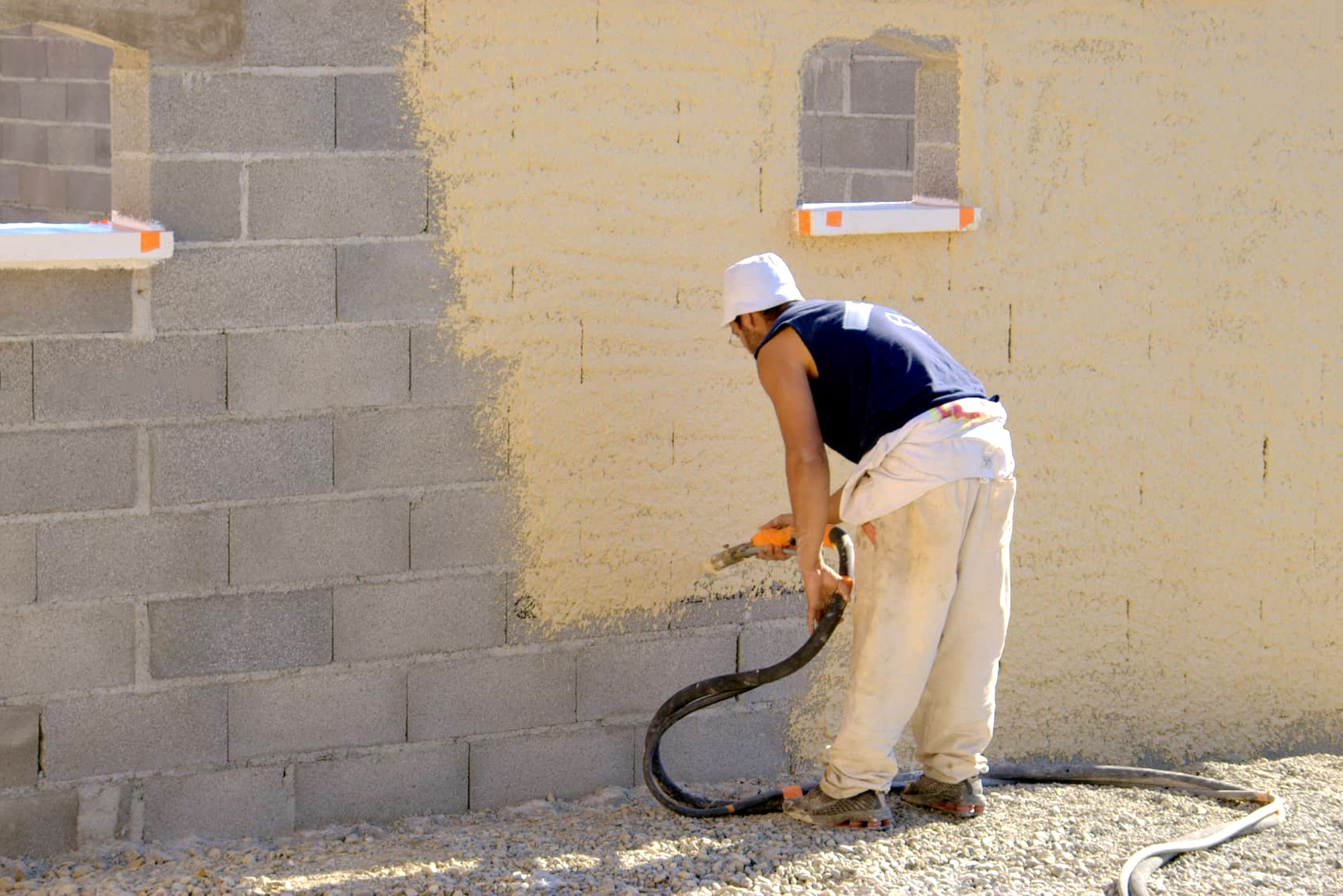 Preparacion de muros