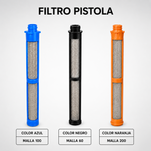 Filtro para Pistola Airless Compatible con Graco
