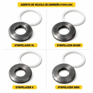 Asiento de Válvula de Admisión Profesional para Stripelazer